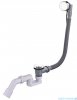 Oltens Oster syfon wannowy automatyczny z pokrętłem chrom 03001100